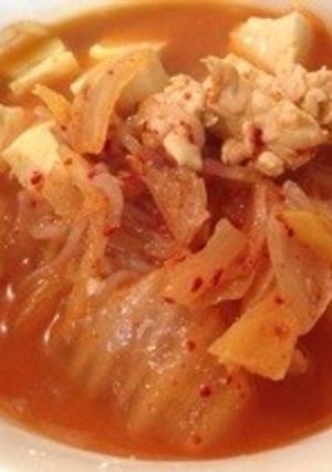 ダイエット食 しらたき味噌キムチラーメン-レシピのメイン写真