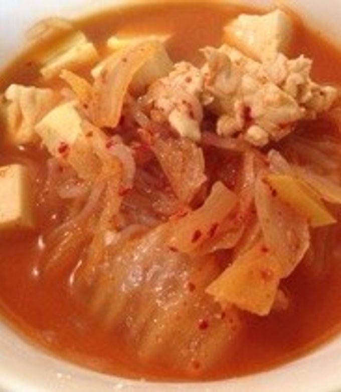 ダイエット食 しらたき味噌キムチラーメン-レシピのメイン写真
