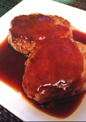 ふんわりジューシー♪ヘルシーハンバーグ-レシピのメイン写真
