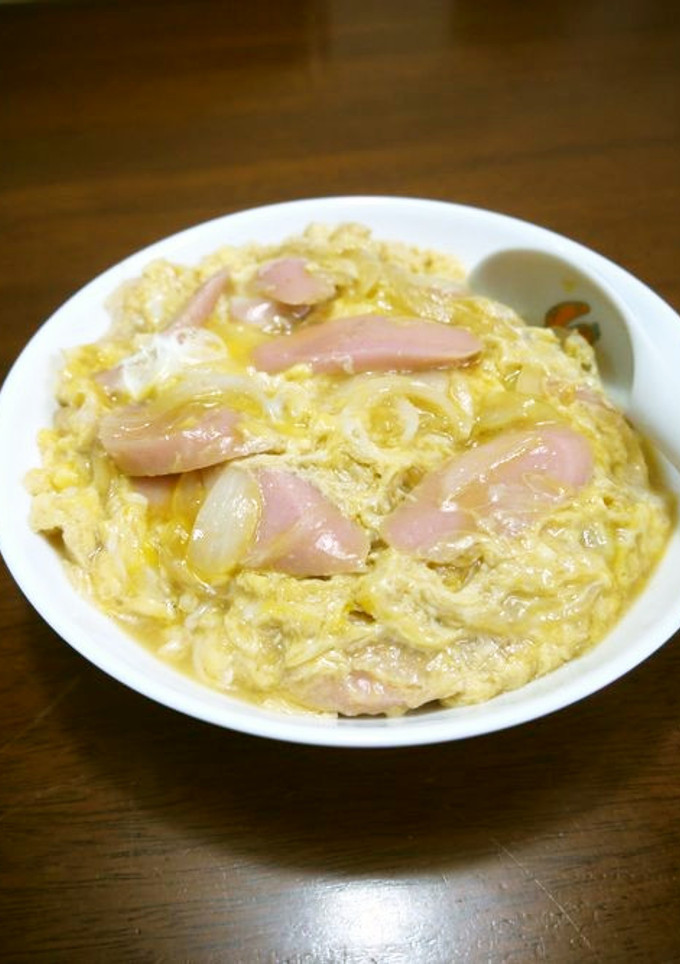 【節約レシピ】魚肉ソーセージの卵とじ丼♪-レシピのメイン写真