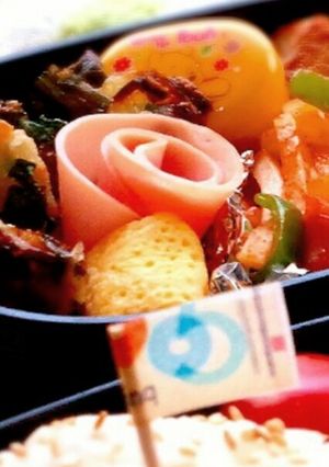 お弁当に☆ハムのお花-レシピのメイン写真
