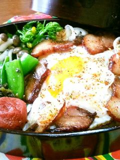 男子が喜ぶ『今治焼豚玉子飯』わっぱ弁当♪-レシピのメイン写真