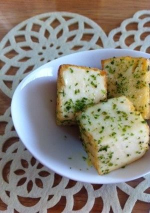 お弁当に＊厚揚げの青のりバター＊-レシピのメイン写真
