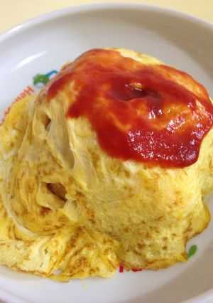 クッキングトマトソースオムライス-レシピのメイン写真