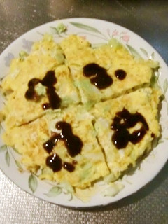 お弁当、キャベツでお好み焼き風に-レシピのメイン写真