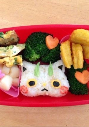 キャラ弁！妖怪ウォッチ☆コマさん☆-レシピのメイン写真