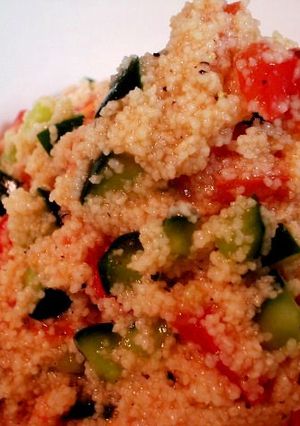 (∵)屋：さっぱり♪トマト胡瓜のクスクス-レシピのメイン写真