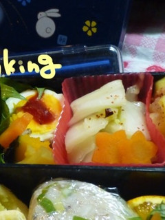 お弁当に!簡単いろどりゆで卵♪-レシピのメイン写真