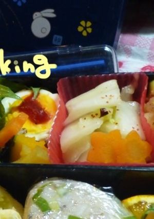 お弁当に！簡単いろどりゆで卵♪-レシピのメイン写真