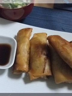 鶏ささみで春巻き-レシピのメイン写真