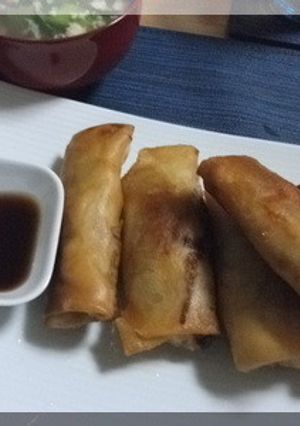 鶏ささみで春巻き-レシピのメイン写真