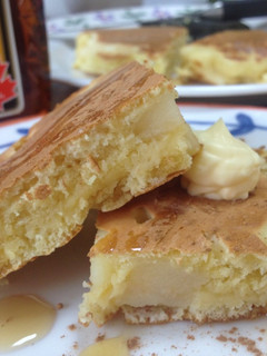 *りんごゴロゴロホットケーキ*-レシピのメイン写真