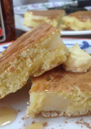＊りんごゴロゴロホットケーキ＊-レシピのメイン写真