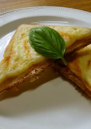 簡単ランチ☆イタリアンホットサンドNo2-レシピのメイン写真
