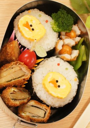 ライン!サリーおにぎり♪-レシピのメイン写真