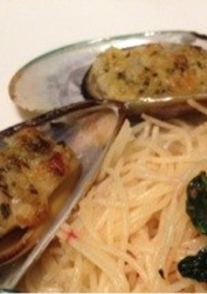 ムール貝のオーブン焼き-レシピのメイン写真