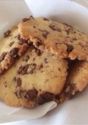 カリカリさくさくチョコチップクッキー♡-レシピのメイン写真