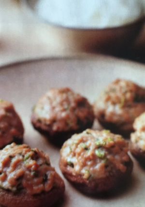 しいたけのねぎとろのせ焼き-レシピのメイン写真