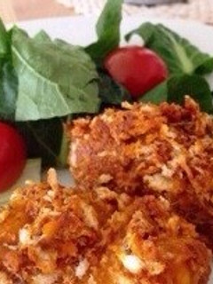 かぼちゃの煮物をコロッケ風にリメイク-レシピのメイン写真