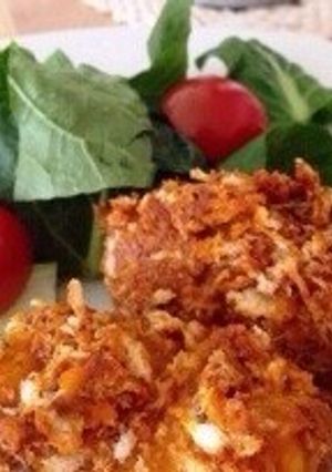 かぼちゃの煮物をコロッケ風にリメイク-レシピのメイン写真