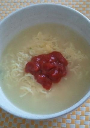 ちょい足し簡単☆トマトラーメン-レシピのメイン写真
