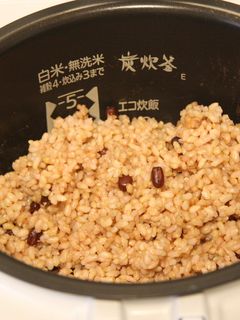 炊飯器で☆酵素玄米・発酵玄米・寝かせ玄米-レシピのメイン写真