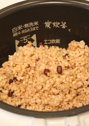 炊飯器で☆酵素玄米・発酵玄米・寝かせ玄米-レシピのメイン写真