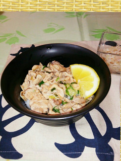 豚の塩ダレ丼-レシピのメイン写真