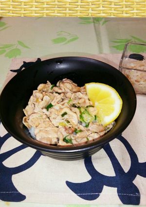 豚の塩ダレ丼-レシピのメイン写真