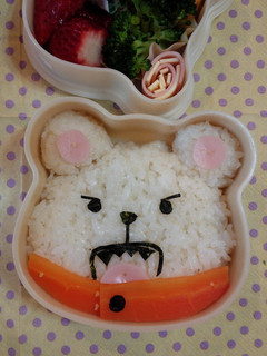 キャラ弁☆ベポ ワンピース-レシピのメイン写真