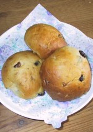 ＨＢで作るくるみレーズンパン♪-レシピのメイン写真