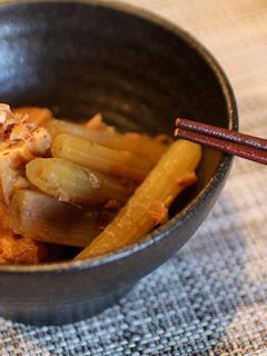 ふきと厚揚げの煮物-レシピのメイン写真
