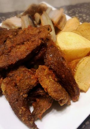 豚レバーの唐揚げ-レシピのメイン写真