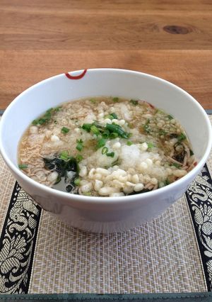 手抜きでも満足。ヘルシーみぞれタヌキ蕎麦-レシピのメイン写真