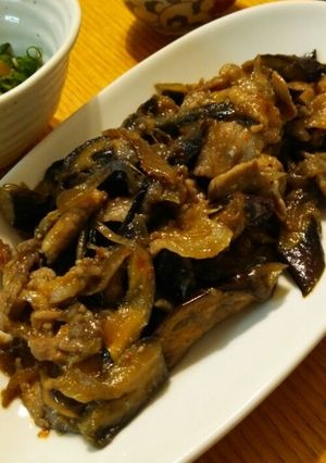豚バラとナスの辛味噌炒め-レシピのメイン写真