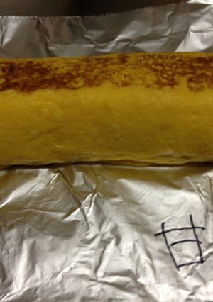 冷凍お弁当おかず。玉子焼き(甘焼き)-レシピのメイン写真