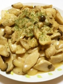 エリンギの醤油炒め チーズ乗せ-レシピのメイン写真