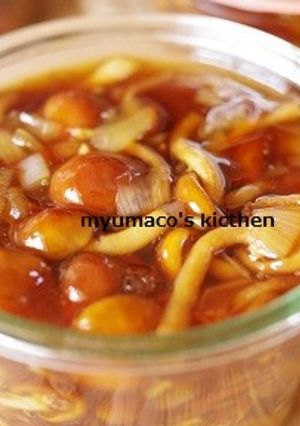 なめこの醤油煮-レシピのメイン写真