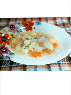シチュールーで♪簡単野菜たっぷりスープ-レシピのメイン写真