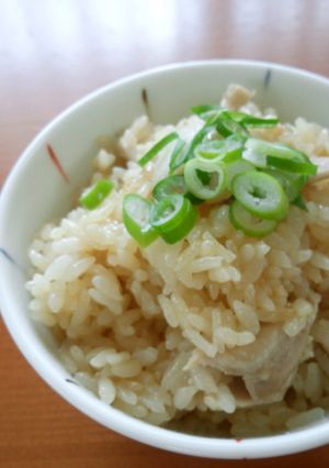 超手抜き！炊飯器で鶏炊込みご飯-レシピのメイン写真