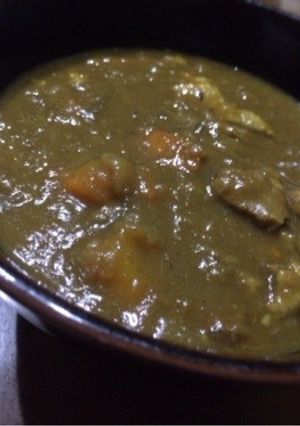 めんつゆ直に！ドロ系カレーうどん-レシピのメイン写真