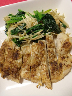 鶏むね肉の金ごますりごまソテー-レシピのメイン写真