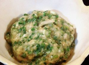 超簡単で超美味しい♪野蒜のなめろう♪-レシピのメイン写真