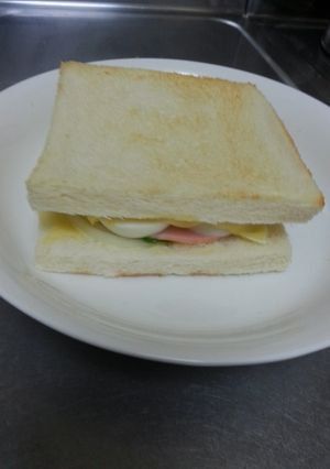 クソ初心者向けホットサンドおいしい-レシピのメイン写真