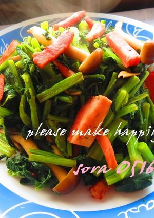 ✿菜の花の炒め物✿-レシピのメイン写真