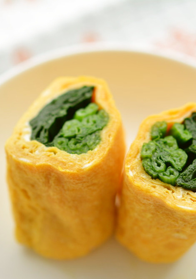ほうれん草の卵焼き-レシピのメイン写真