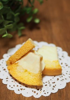 絶品✿シフォンをアレンジ✿チョコラスク✿-レシピのメイン写真