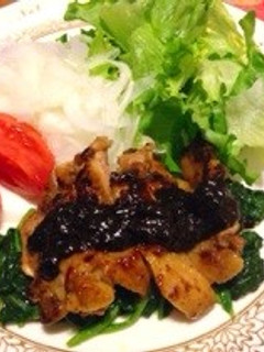 鶏胸肉☆プルーンソース-レシピのメイン写真