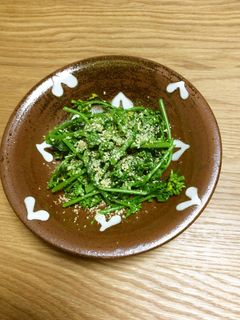 菜の花サラダ-レシピのメイン写真