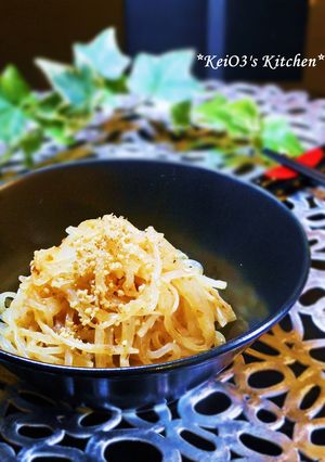 大根としらたきの醤油バター炒め-レシピのメイン写真